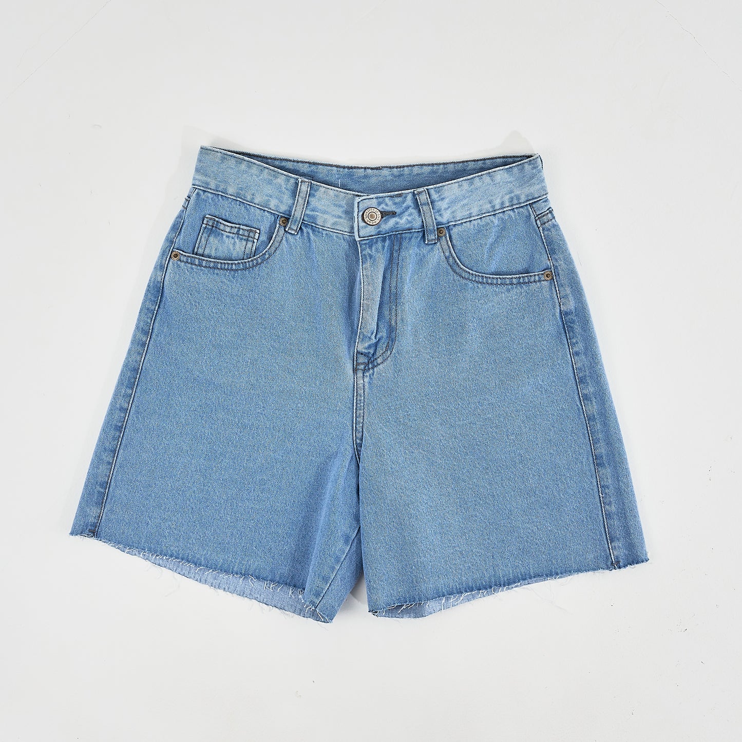 Bermuda Jeans Strech Claro Dama Unk