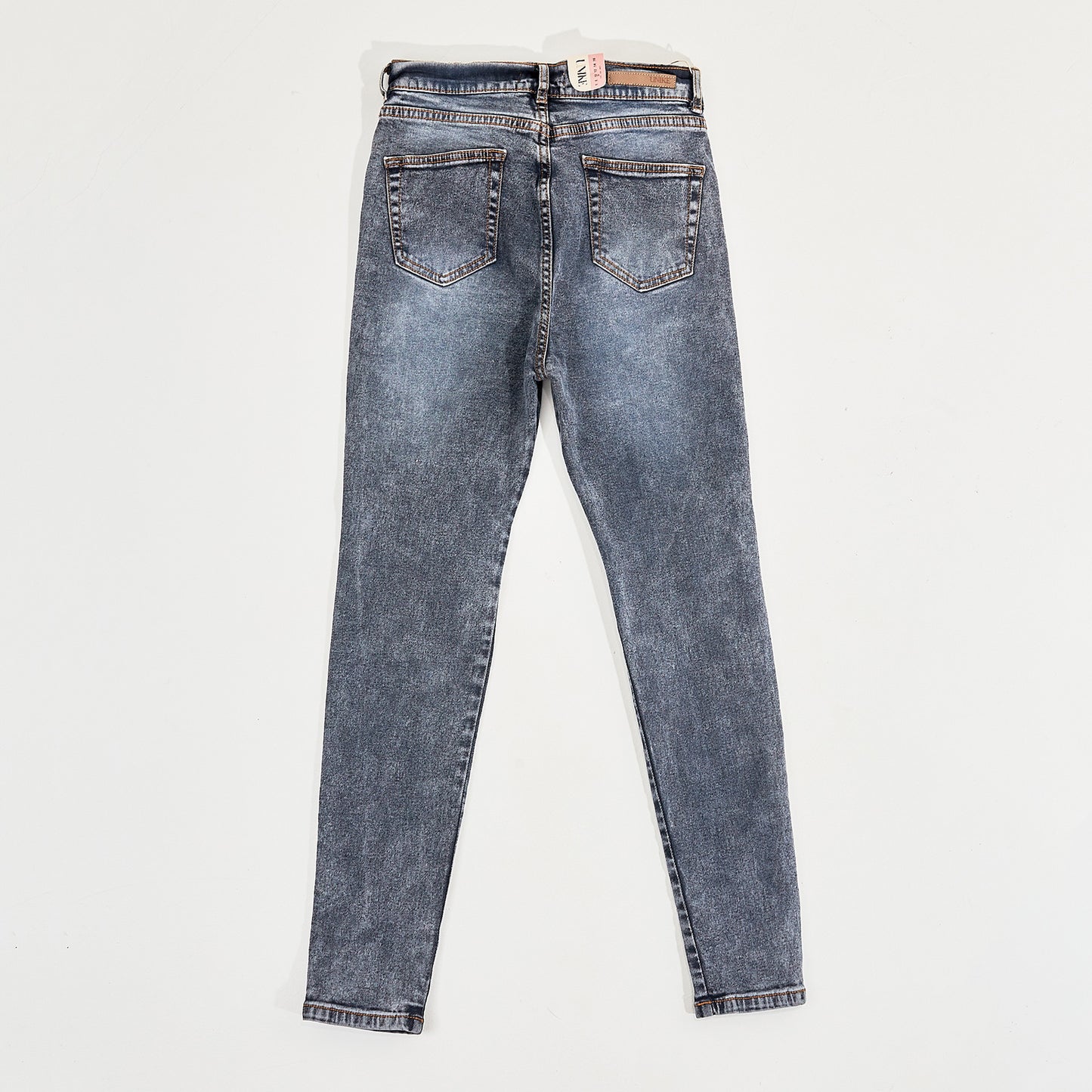 Jeans Dama Prelavado Oscuro Unko