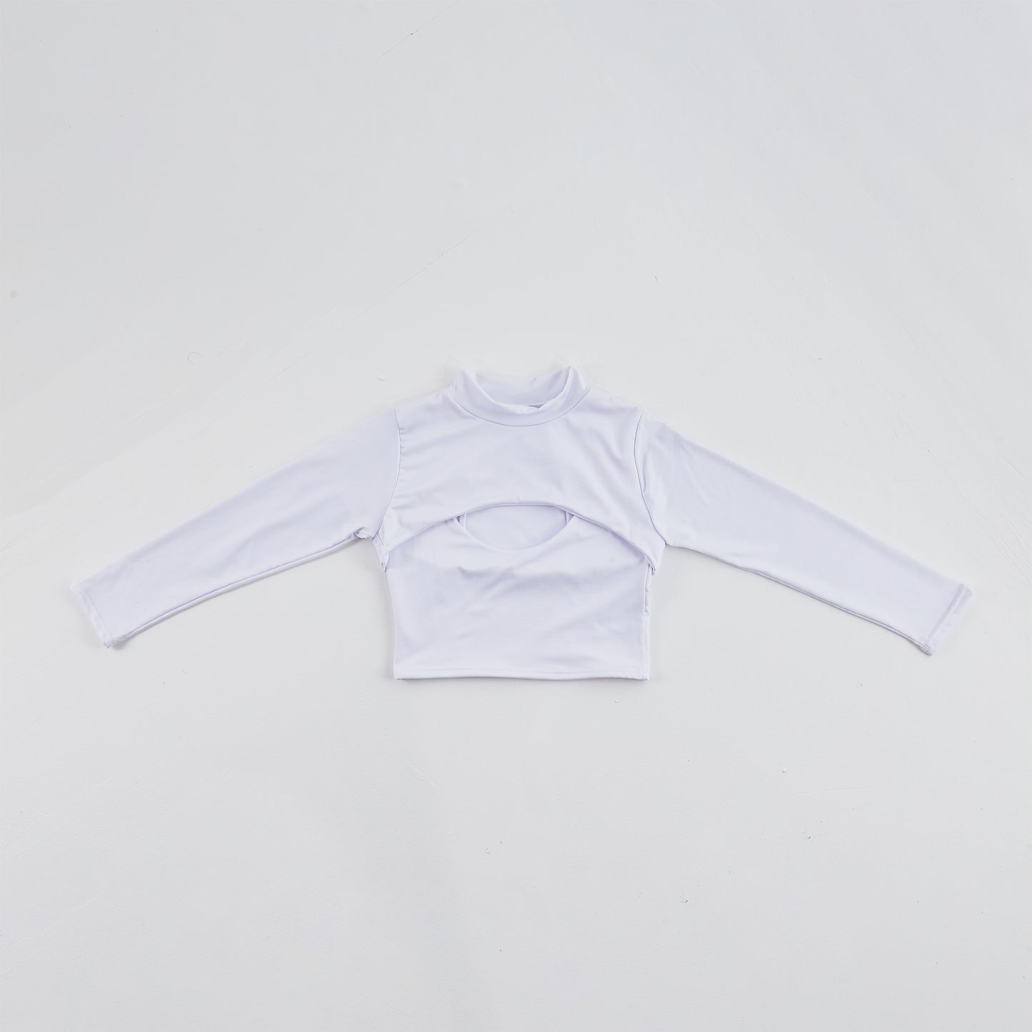 BLUSA CUELLO ALTO MANGA LARGA