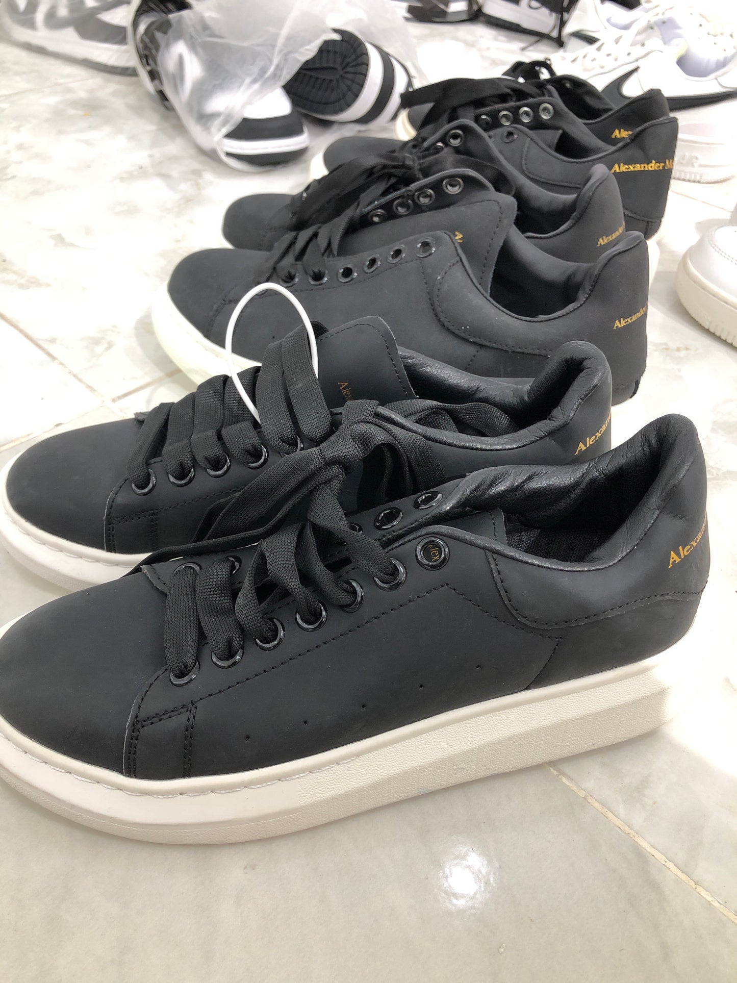 Zapatos alexander mcqueen negro