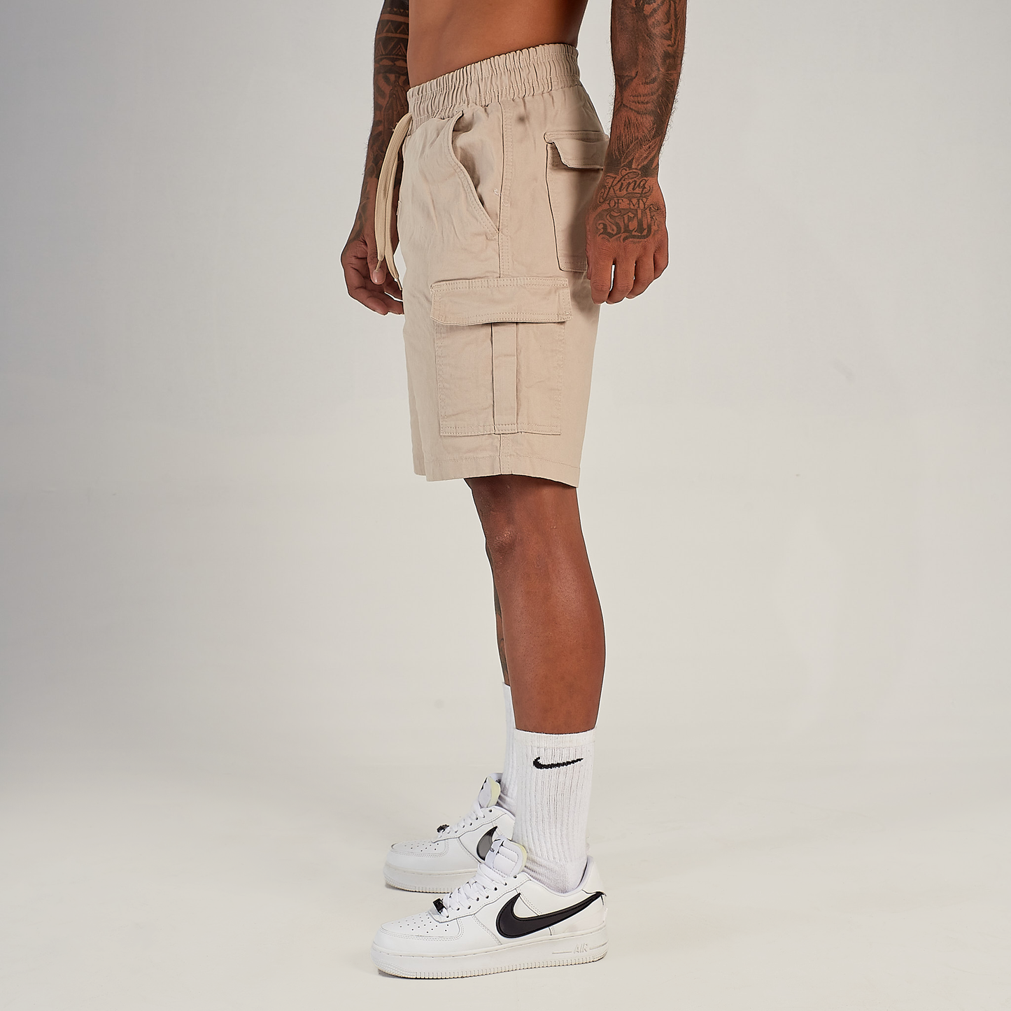 Bermuda Cargo Drill Beige 9:9