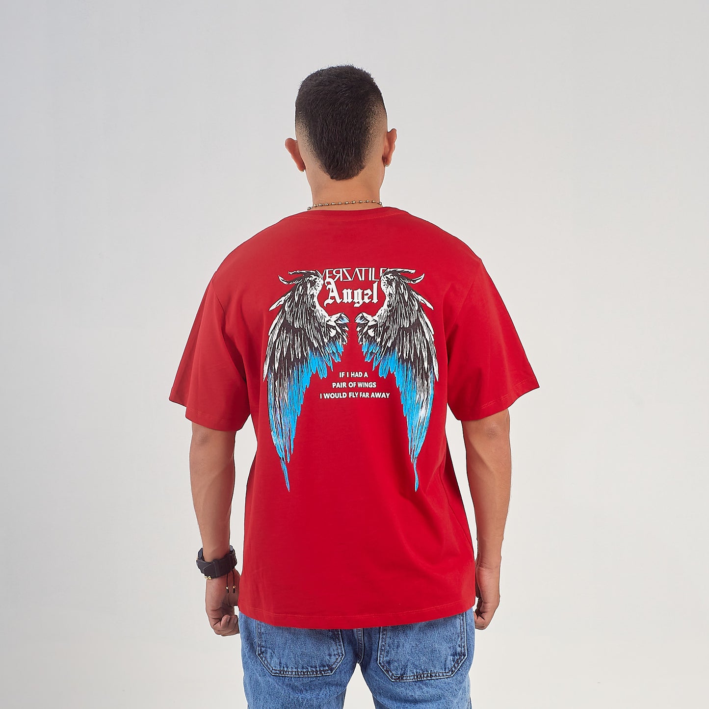 Camiseta Verzatile Estampada (Gráfico Doble) Alas