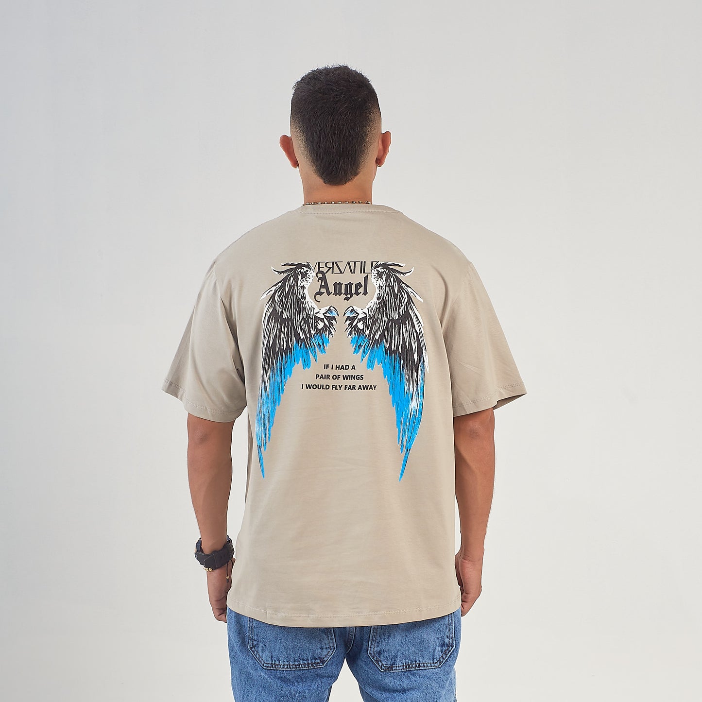 Camiseta Verzatile Estampada (Gráfico Doble) Alas