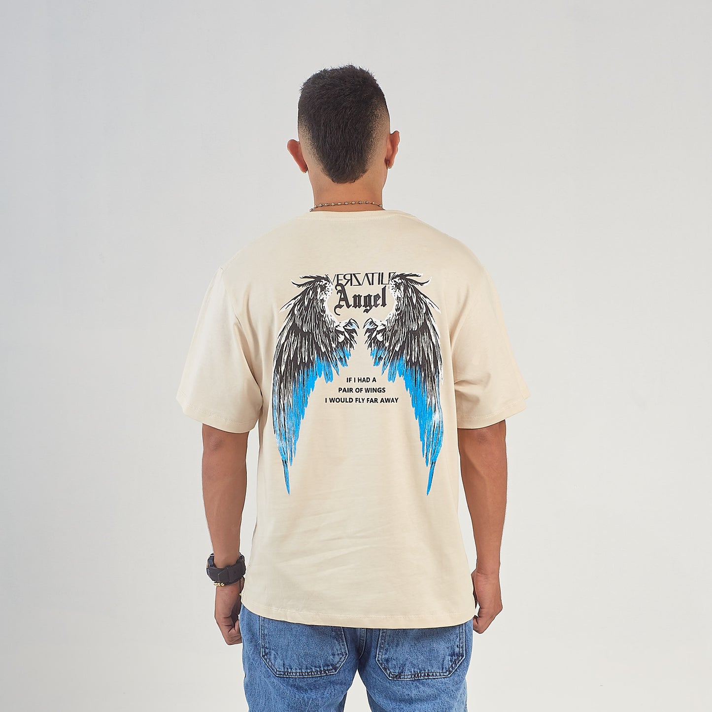 Camiseta Verzatile Estampada (Gráfico Doble) Alas