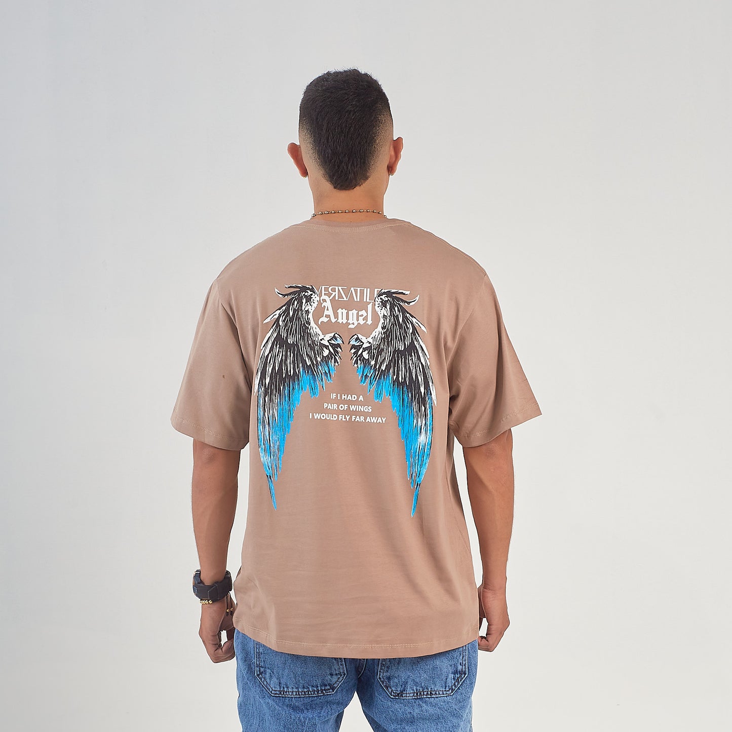 Camiseta Verzatile Estampada (Gráfico Doble) Alas