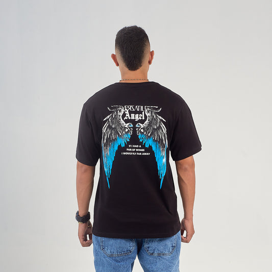 Camiseta Verzatile Estampada (Gráfico Doble) Alas