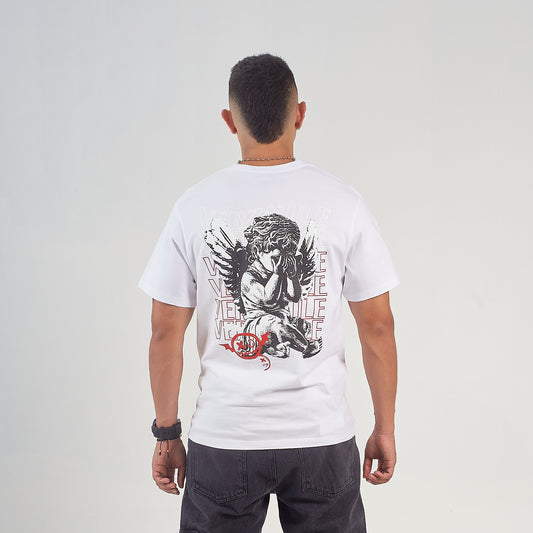 Camiseta Verzatile Estampada (Gráfico Doble) Baby Angel