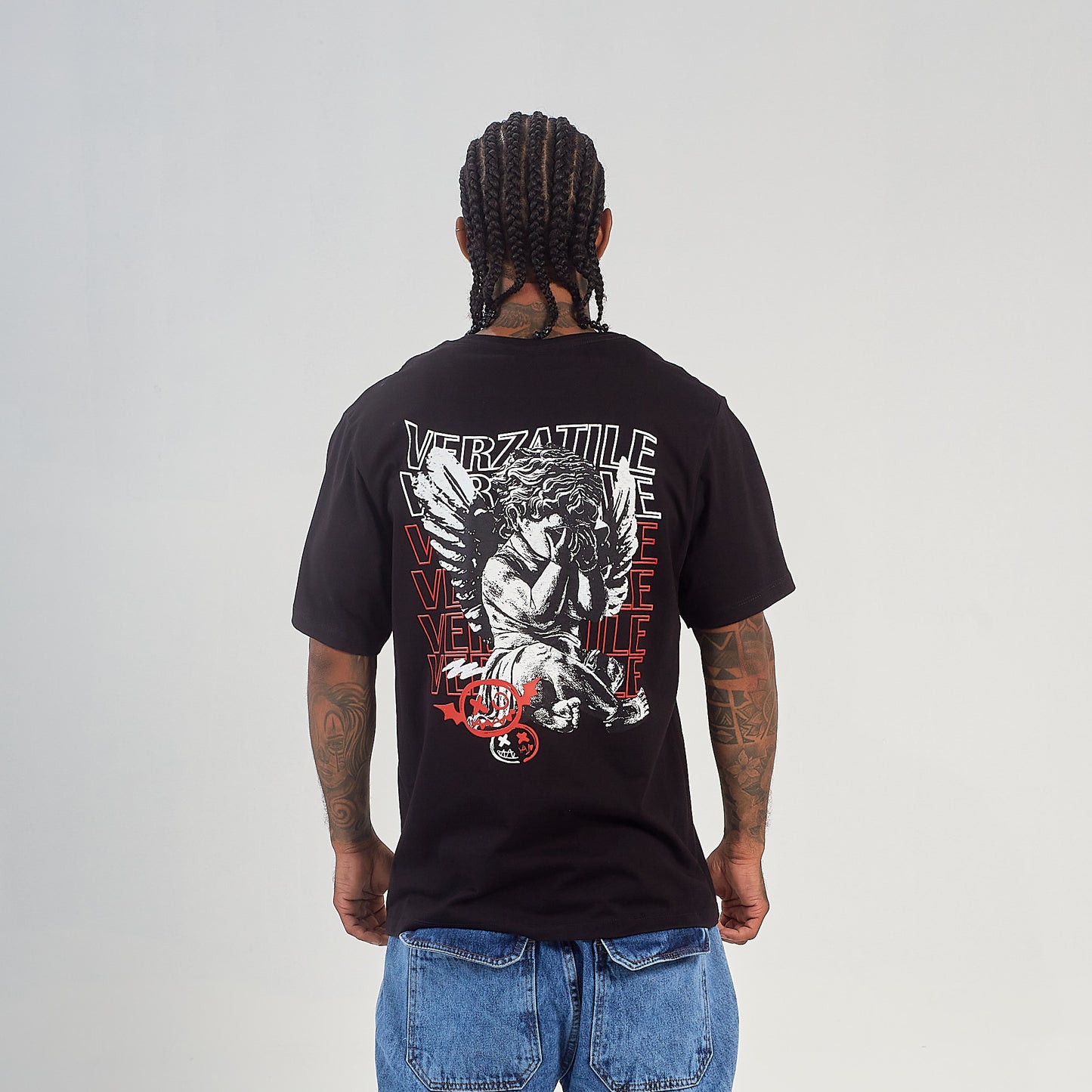 Camiseta Verzatile Estampada (Gráfico Doble) Baby Angel