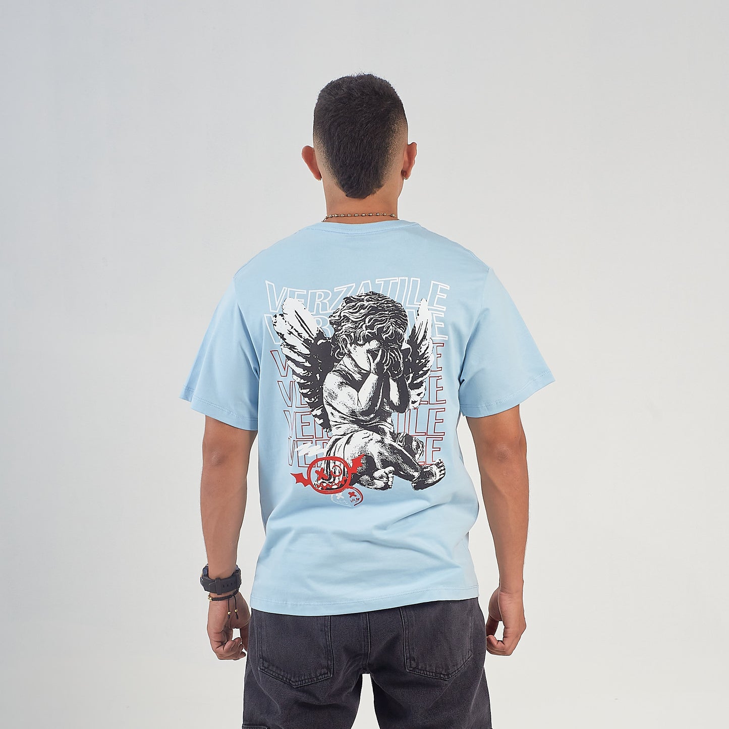 Camiseta Verzatile Estampada (Gráfico Doble) Baby Angel