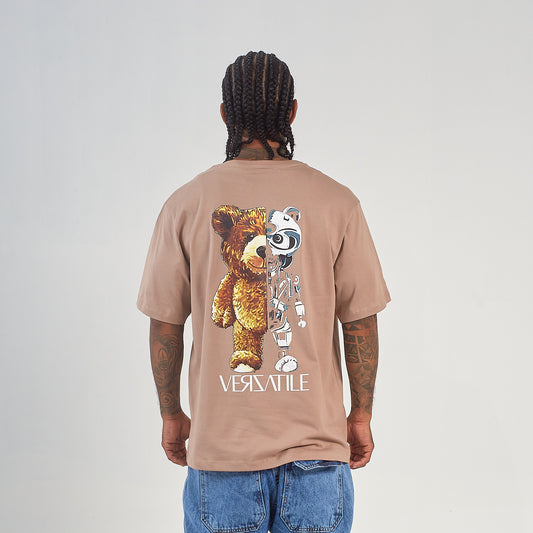 Camiseta Verzatile Estampada (Gráfico Doble) Oso