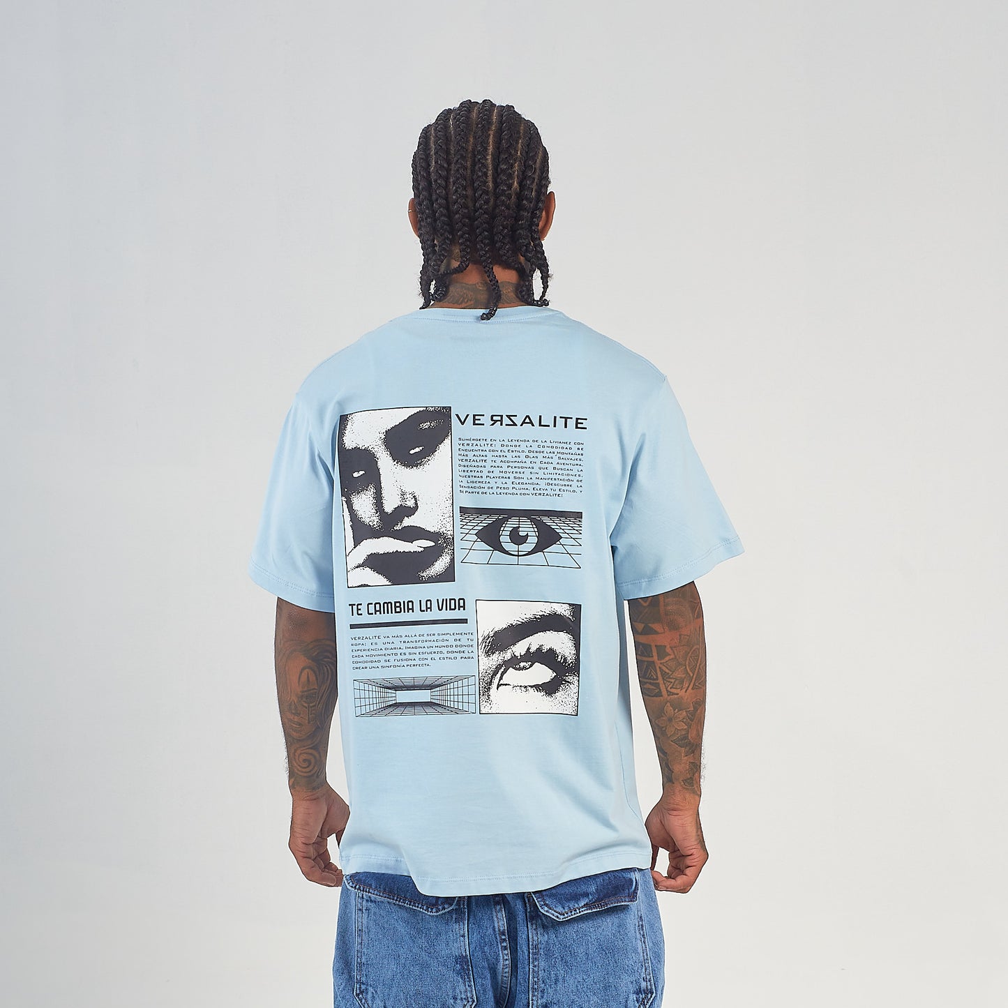 Camiseta Verzatile Estampada (Gráfico Doble) Vision