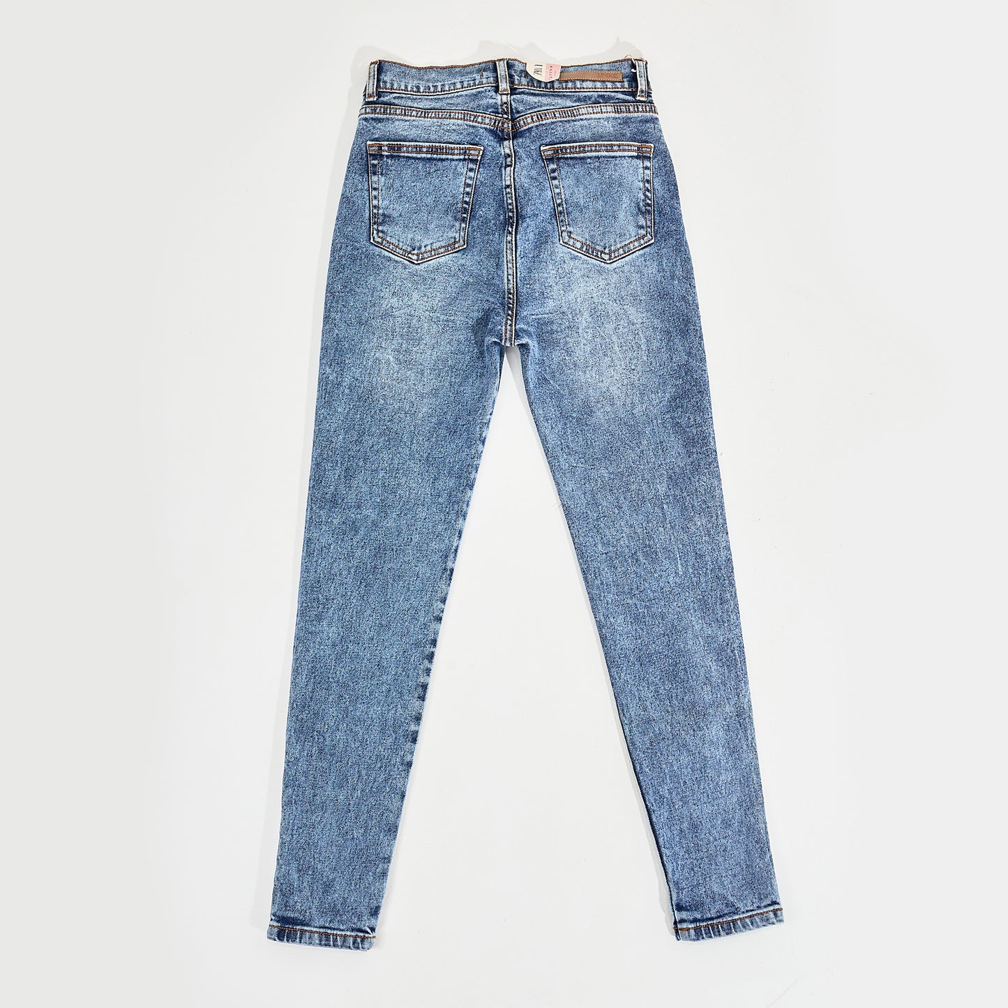 Jeans Dama Prelavado Liso Unk