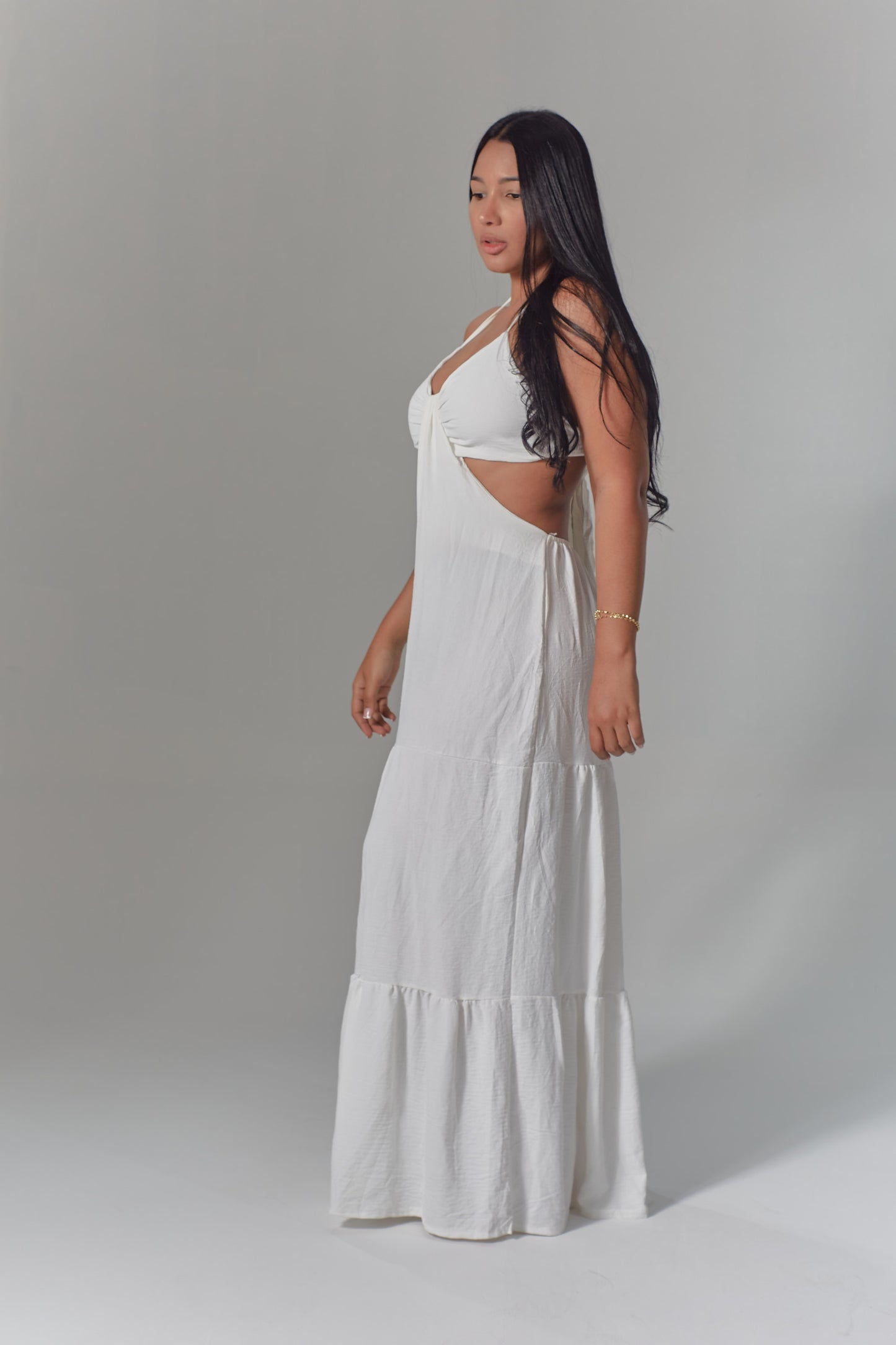 VESTIDO LARGO ANCLA