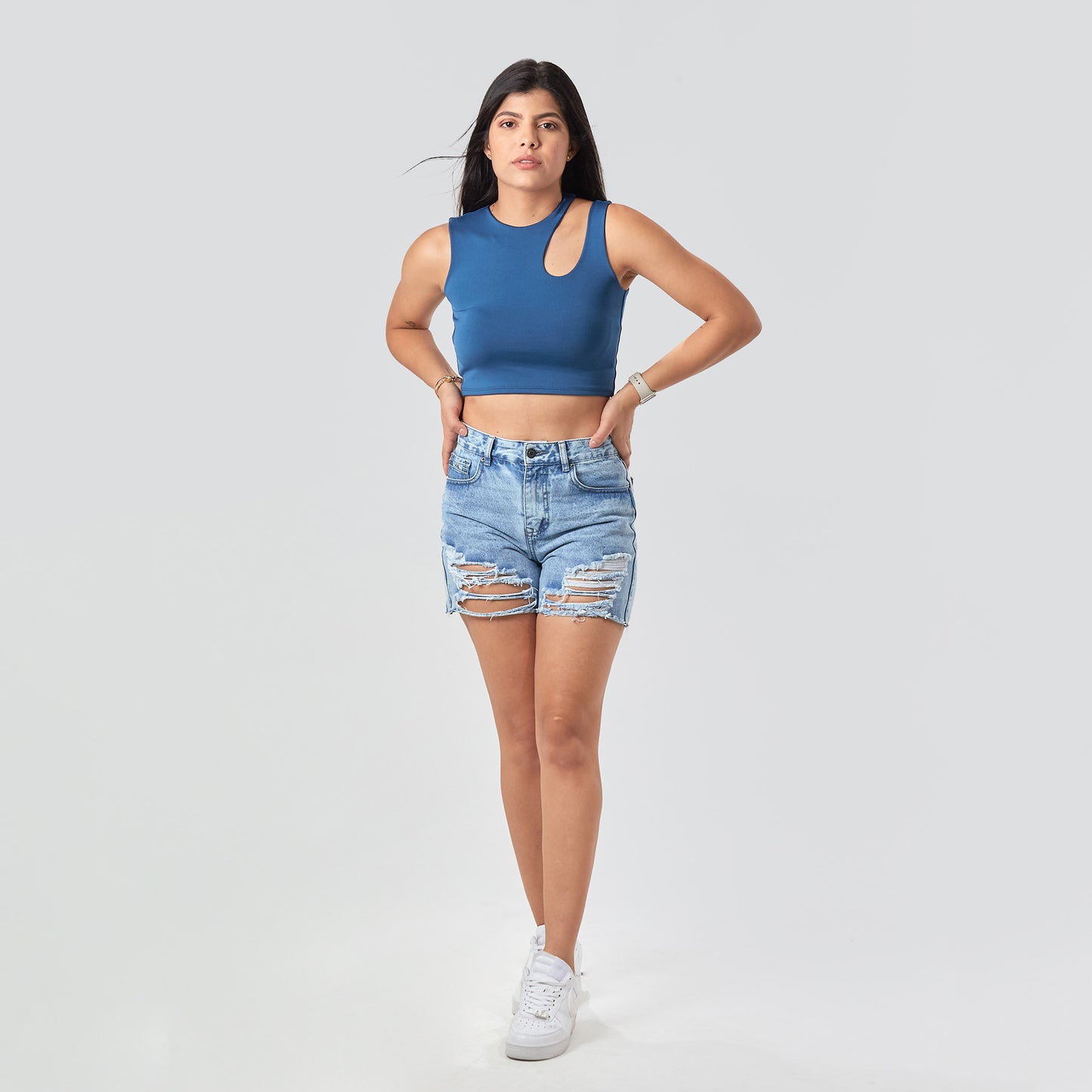 CROP TOP ABERTURA HOMBRO