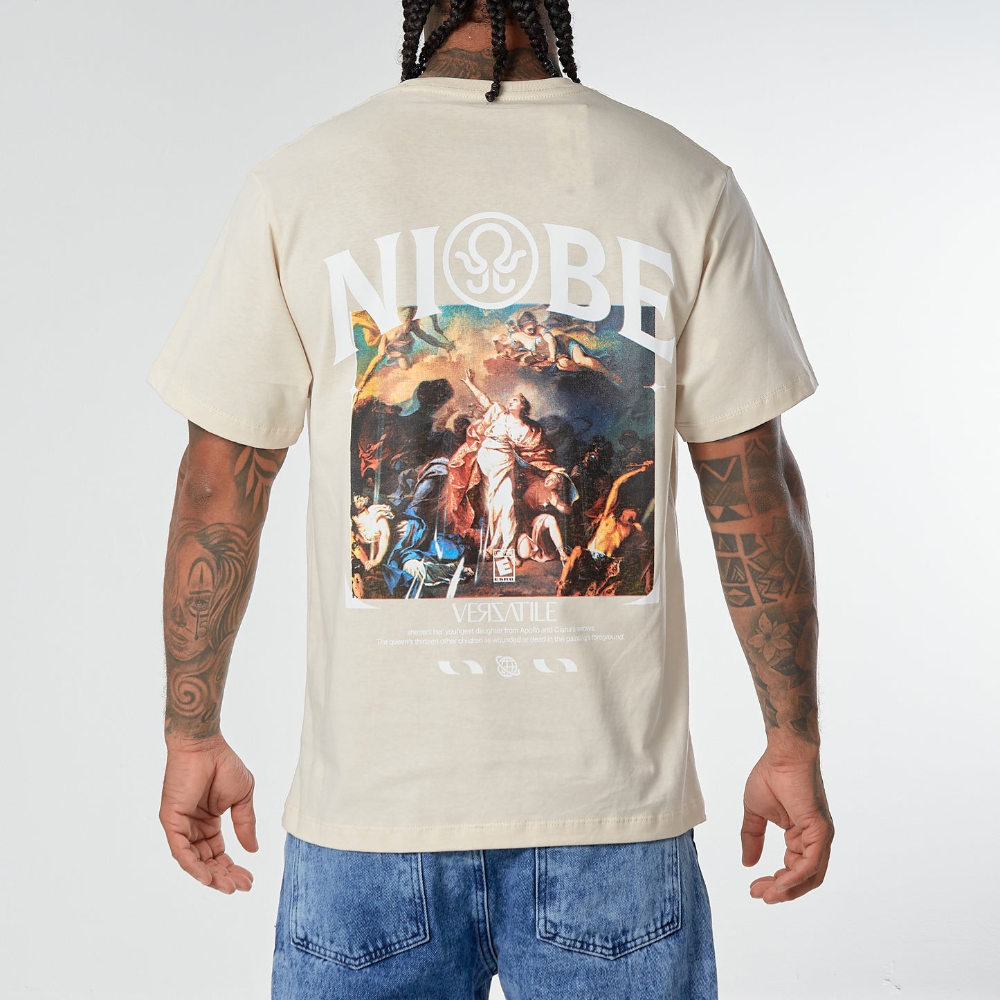 Camiseta Verzatile Estampada (Gráfico Doble) Nibe