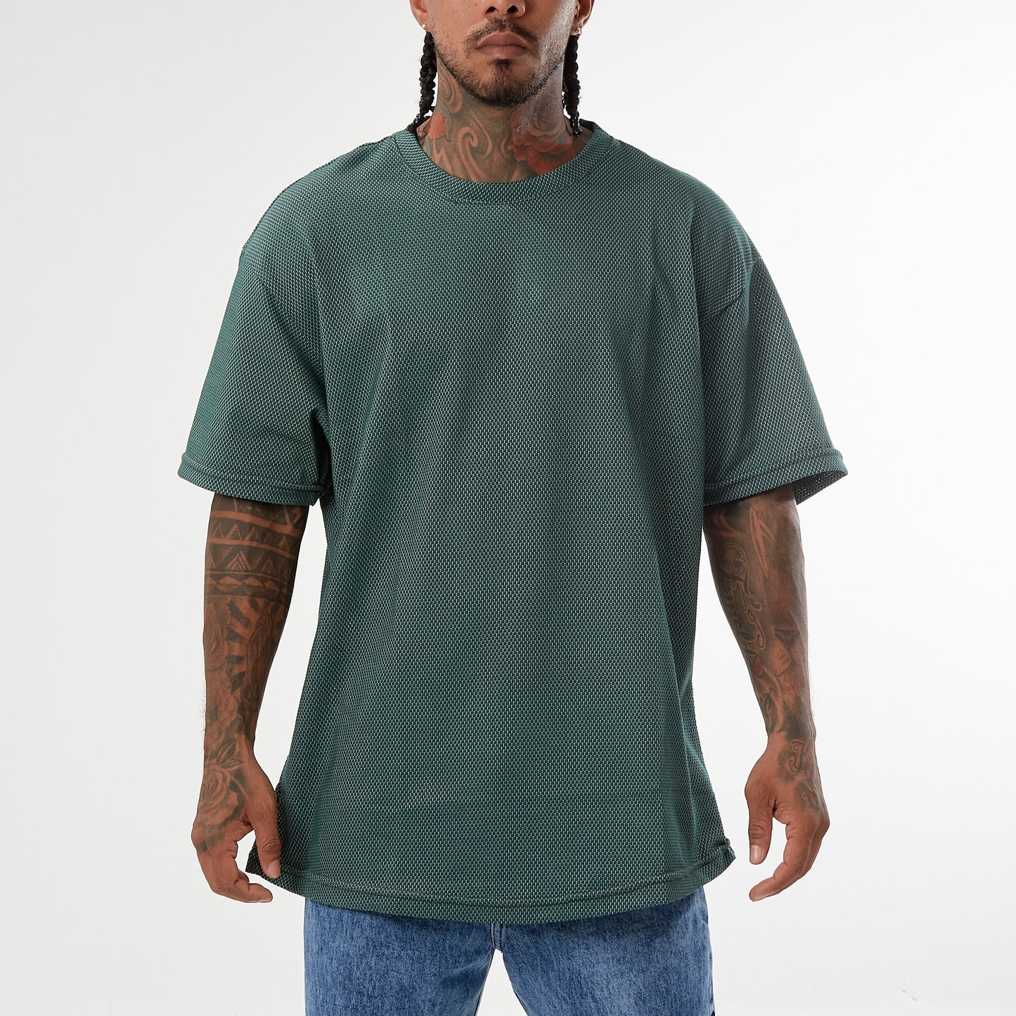 Camiseta oversized textura avispa