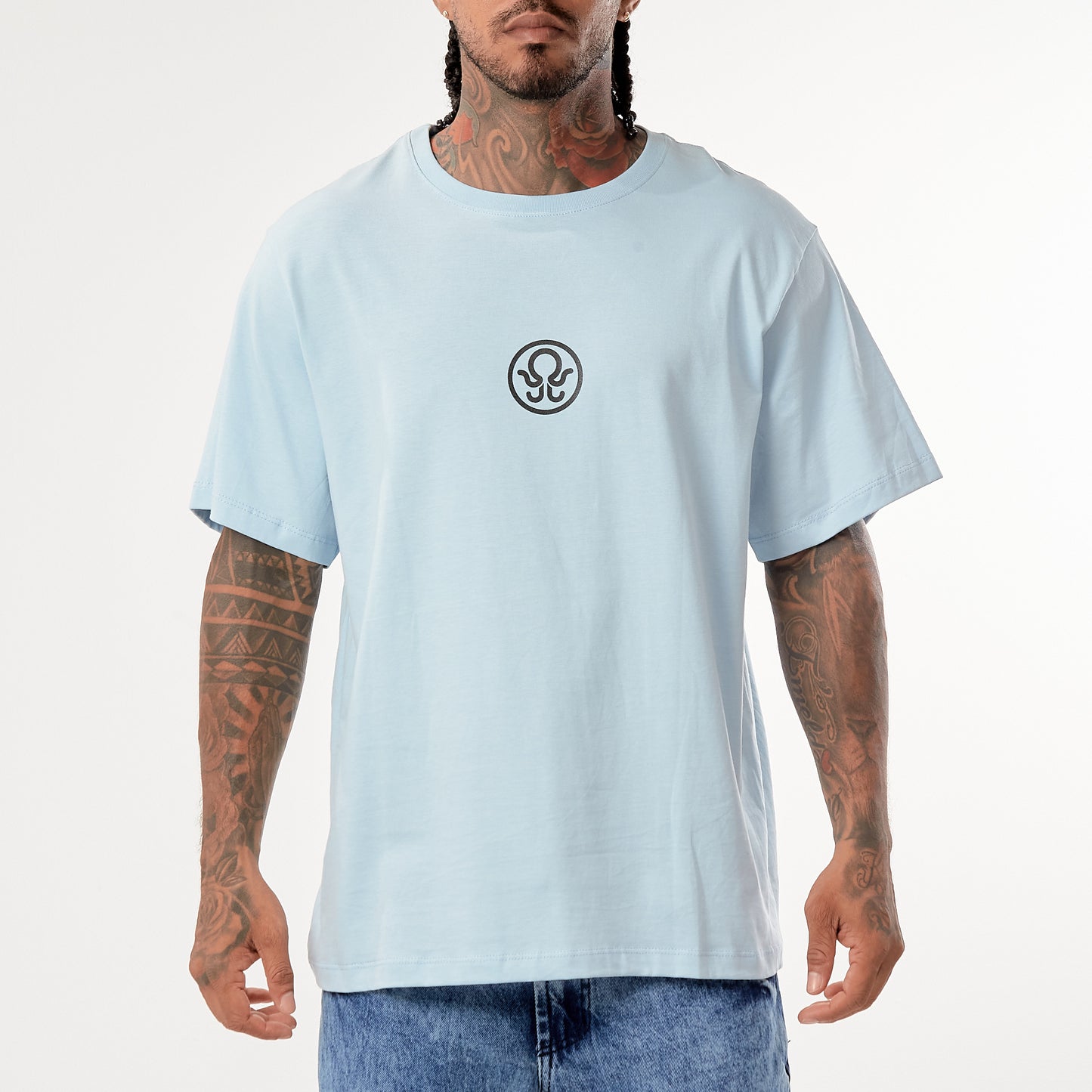 Camiseta Verzatile Estampada (Gráfico Doble) Flores