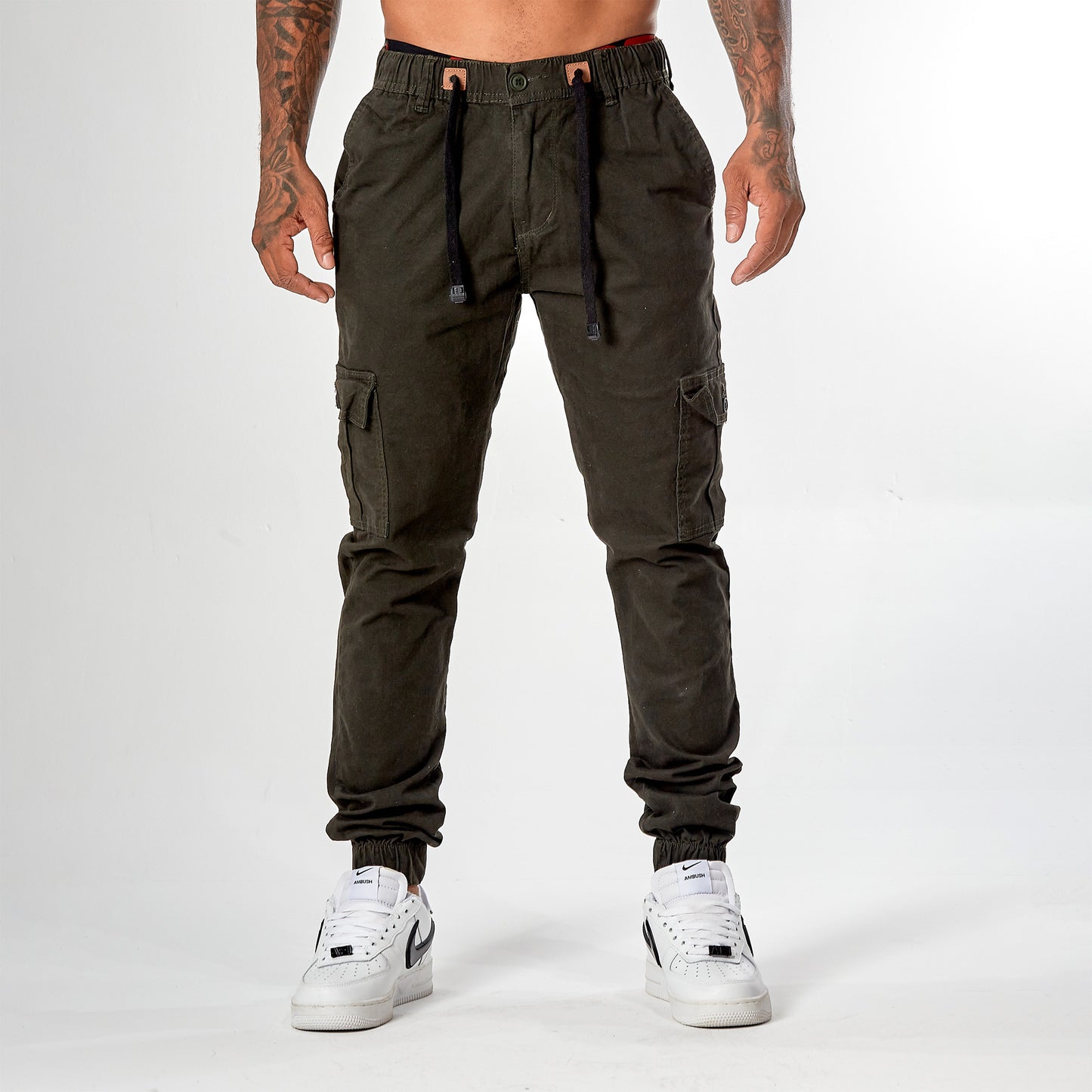 Pantalón cargo tela