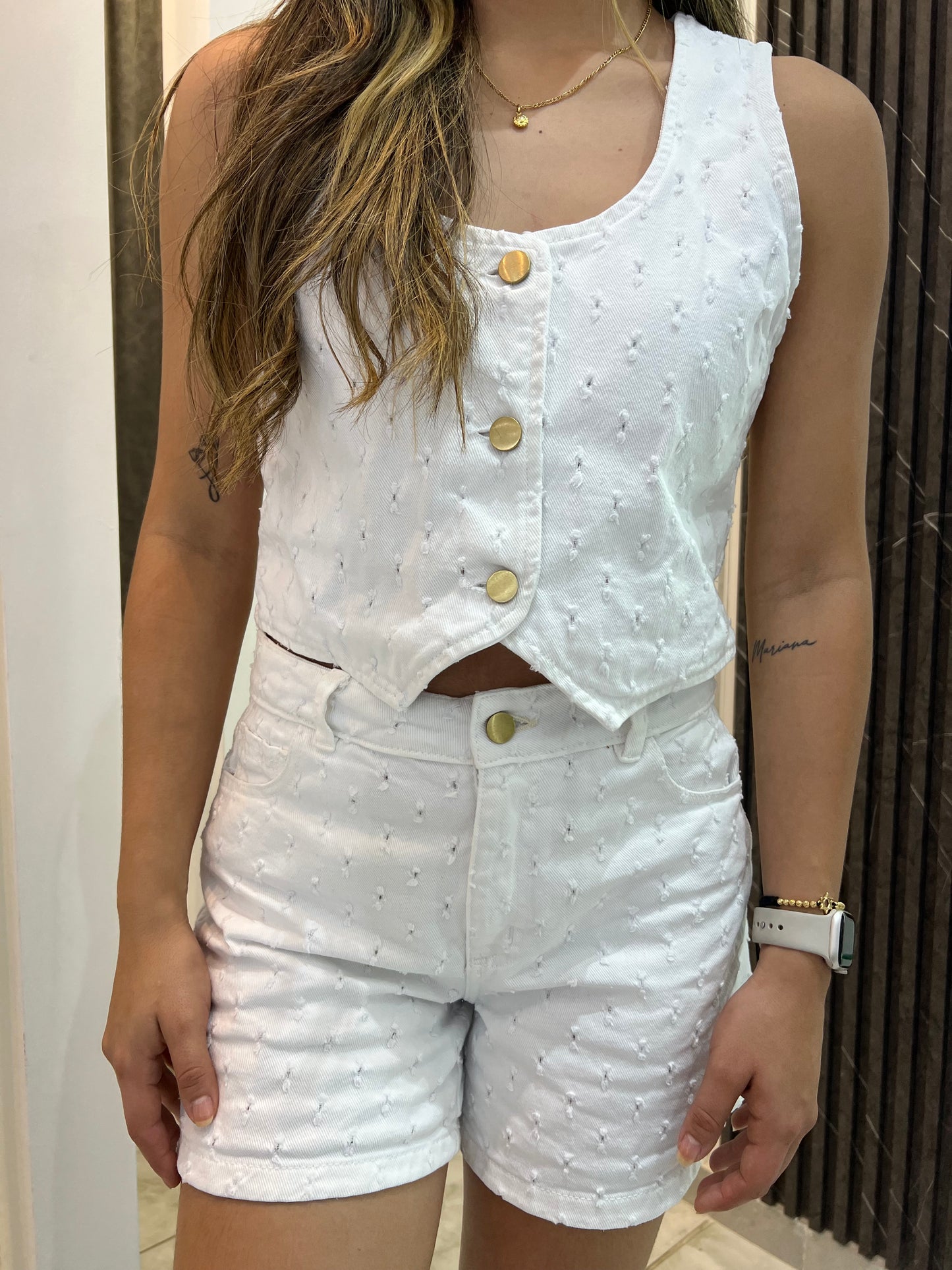Set blanco jean