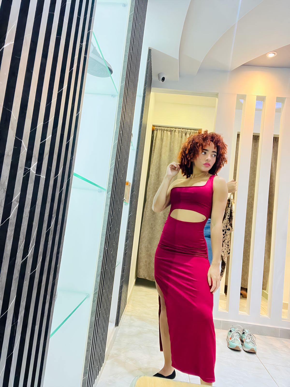 VESTIDO GRECIA APERTURA VES001