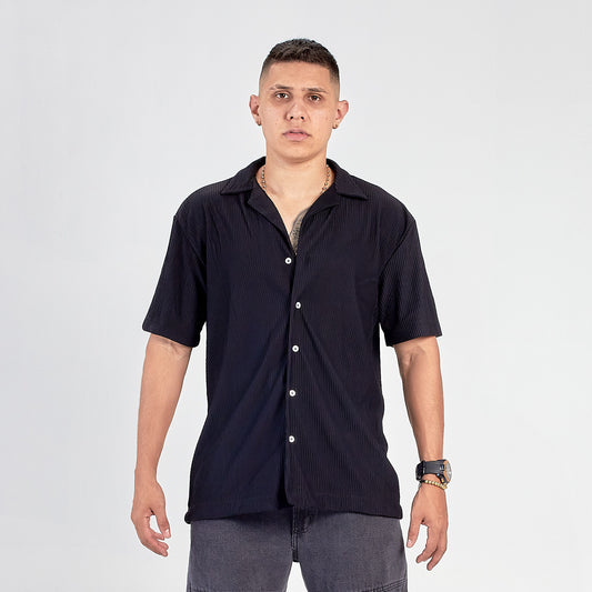 Camisa Rip Old money negra