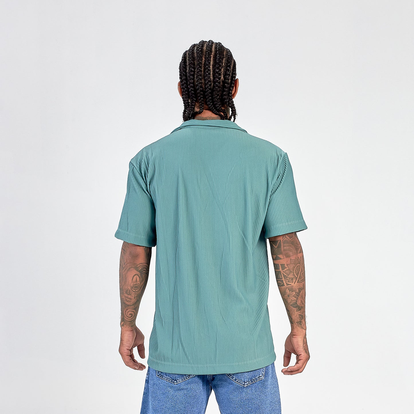 Camisa Rip Old money  esmeralda