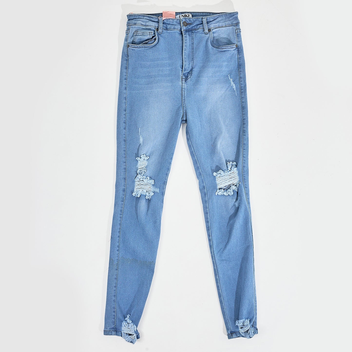 Jeans Dama Claro Roto 2  Unk