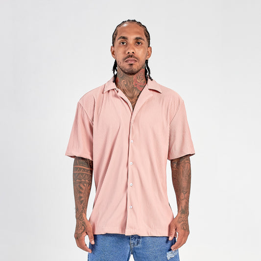 Camisa Rip Old money  palo rosa