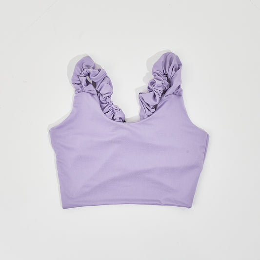 Crop top bolero hombro