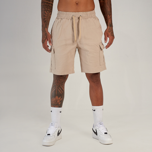 Bermuda Cargo Drill Beige 9:9