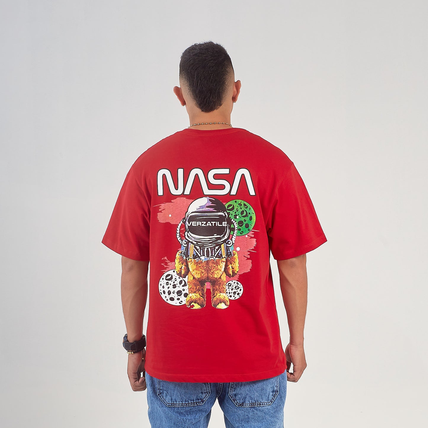 Camiseta Verzatile Estampada (Gráfico Doble) nasa