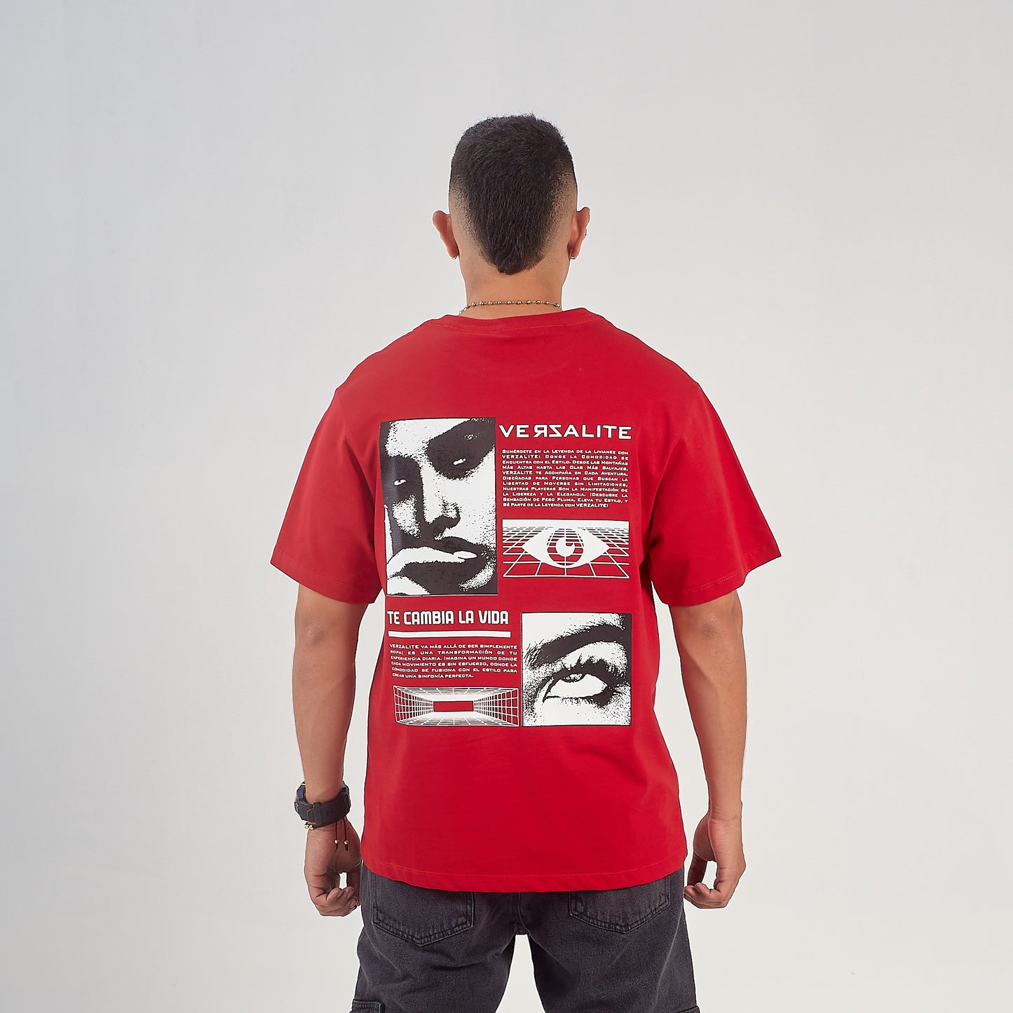 Camiseta Verzatile Estampada (Gráfico Doble) Vision