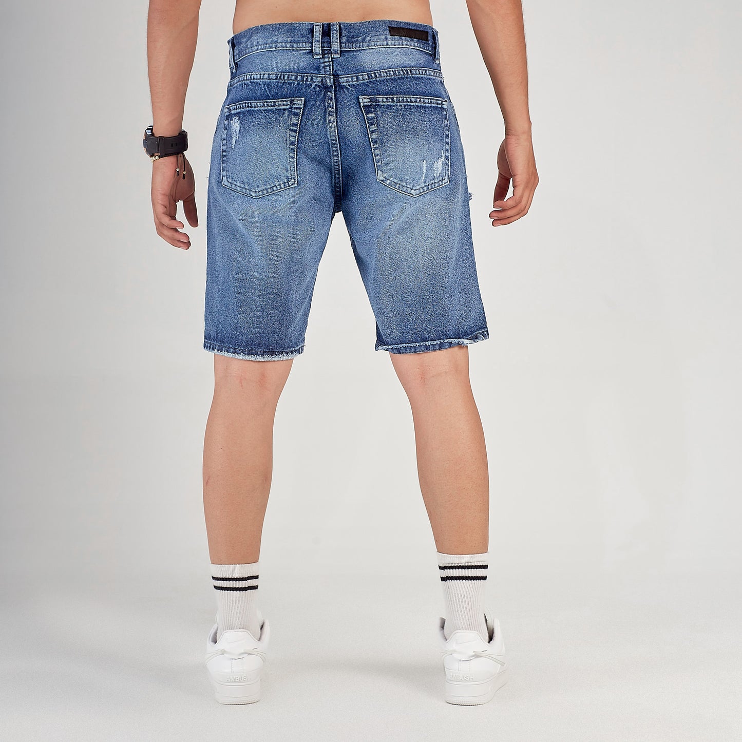 Bermuda Denim Rota Azul Unike