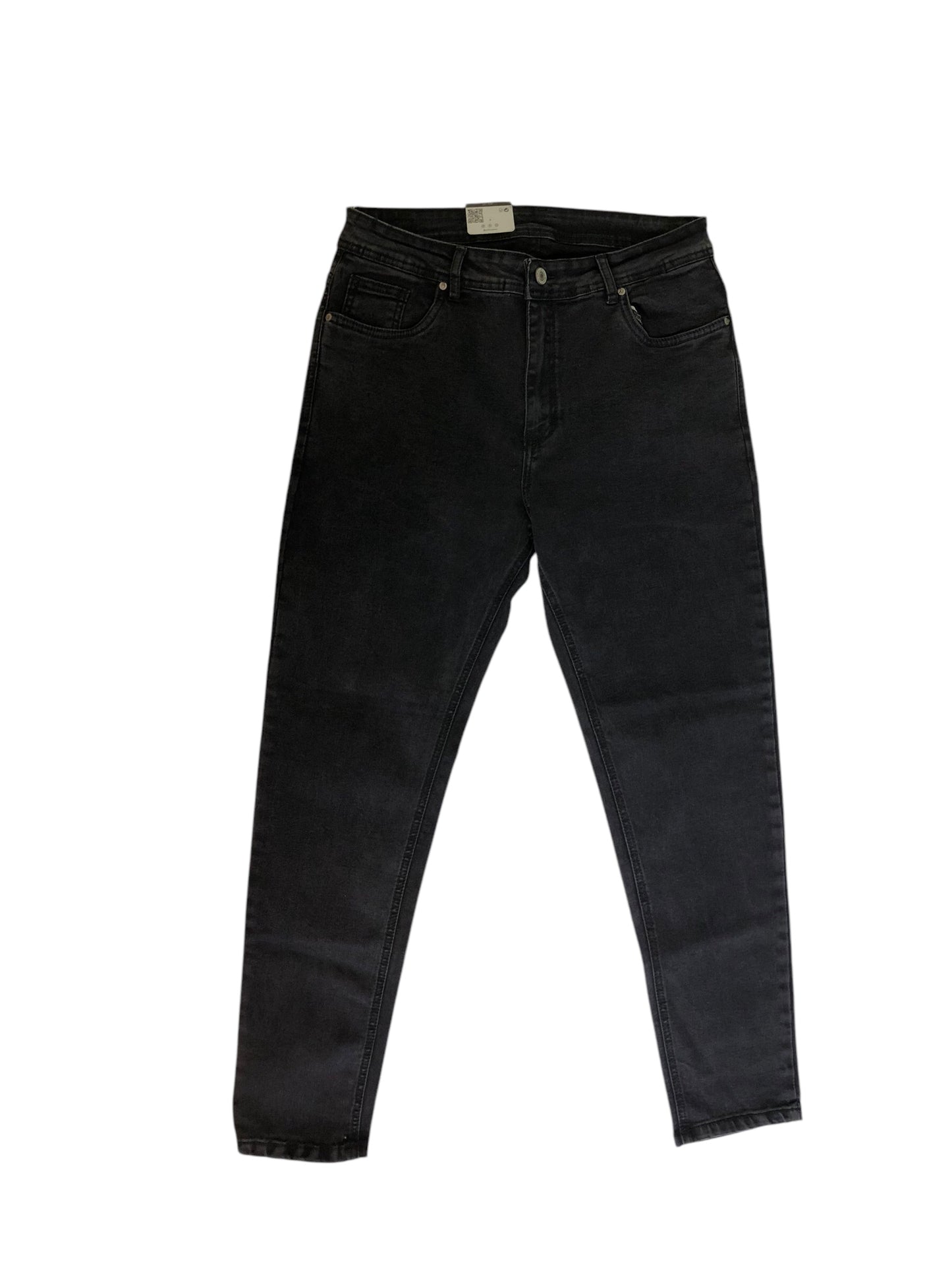 Jean caballero gris liso