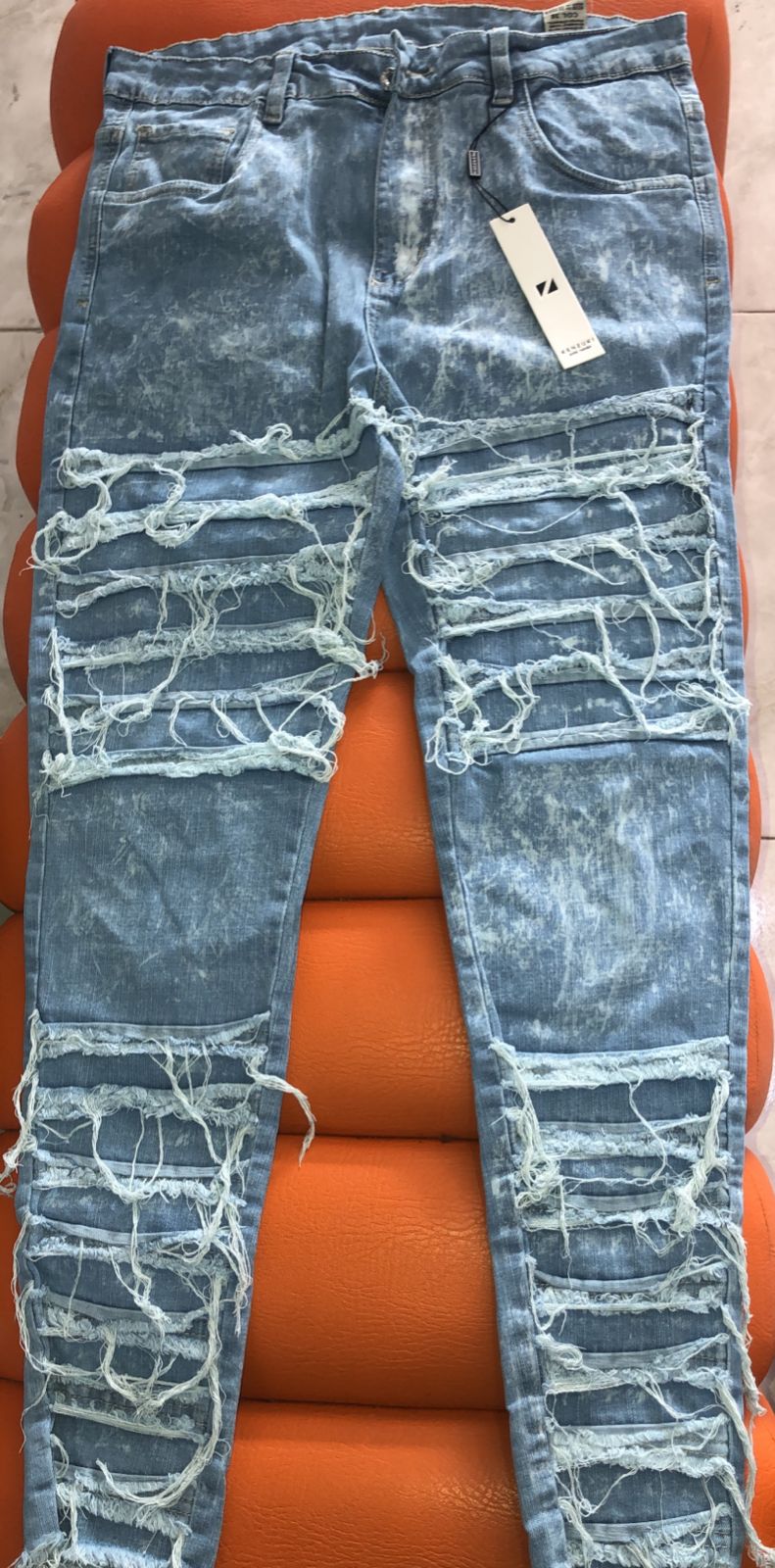 JEAN REGULAR MODA RASGADO