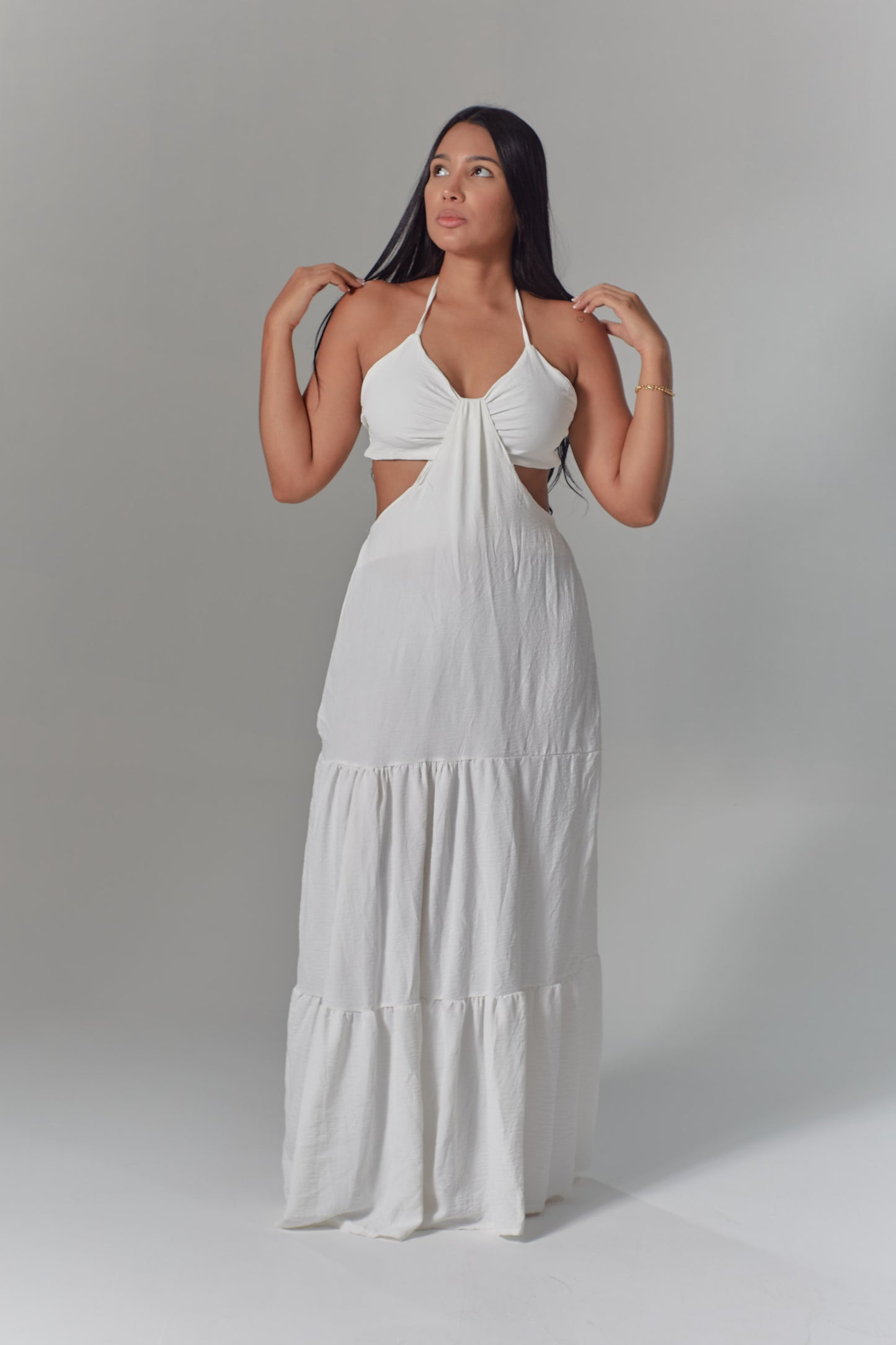 VESTIDO LARGO ANCLA