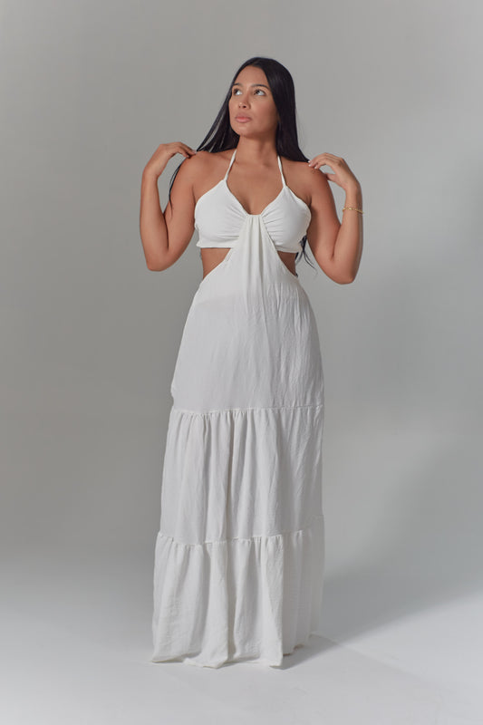 VESTIDO LARGO ANCLA