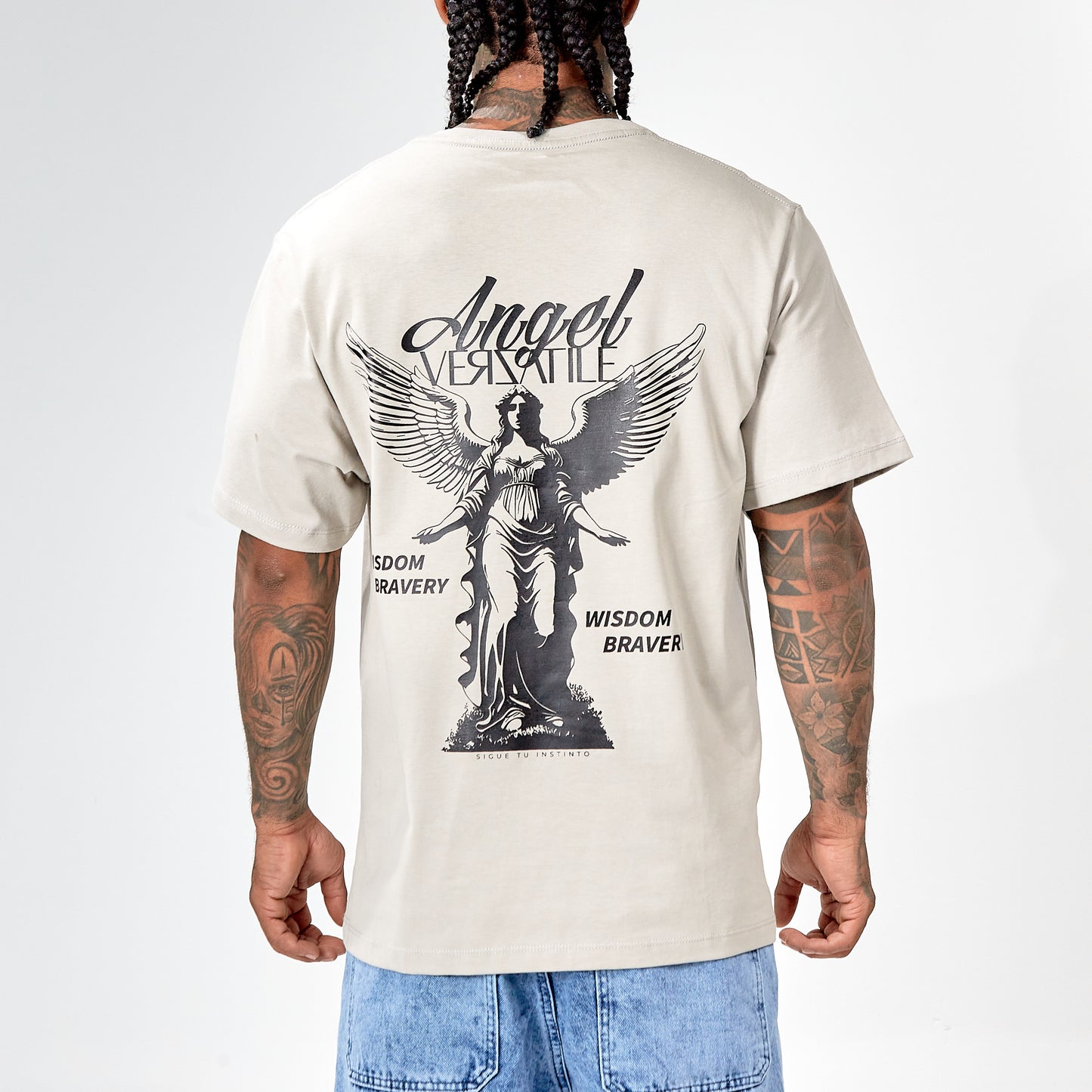 Camiseta Verzatile Estampada (Gráfico Doble) angel