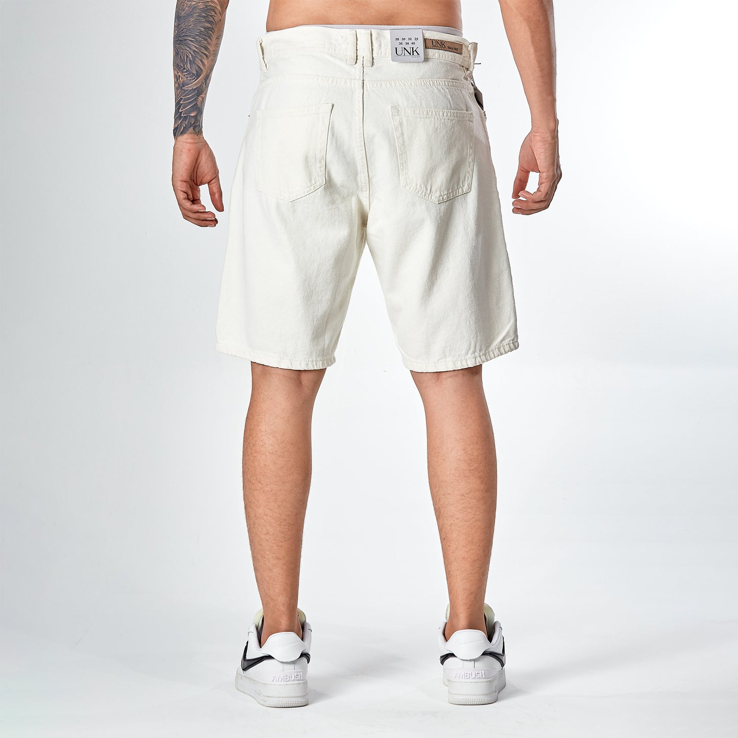 Bermuda denim blanco hueso 7146 7005