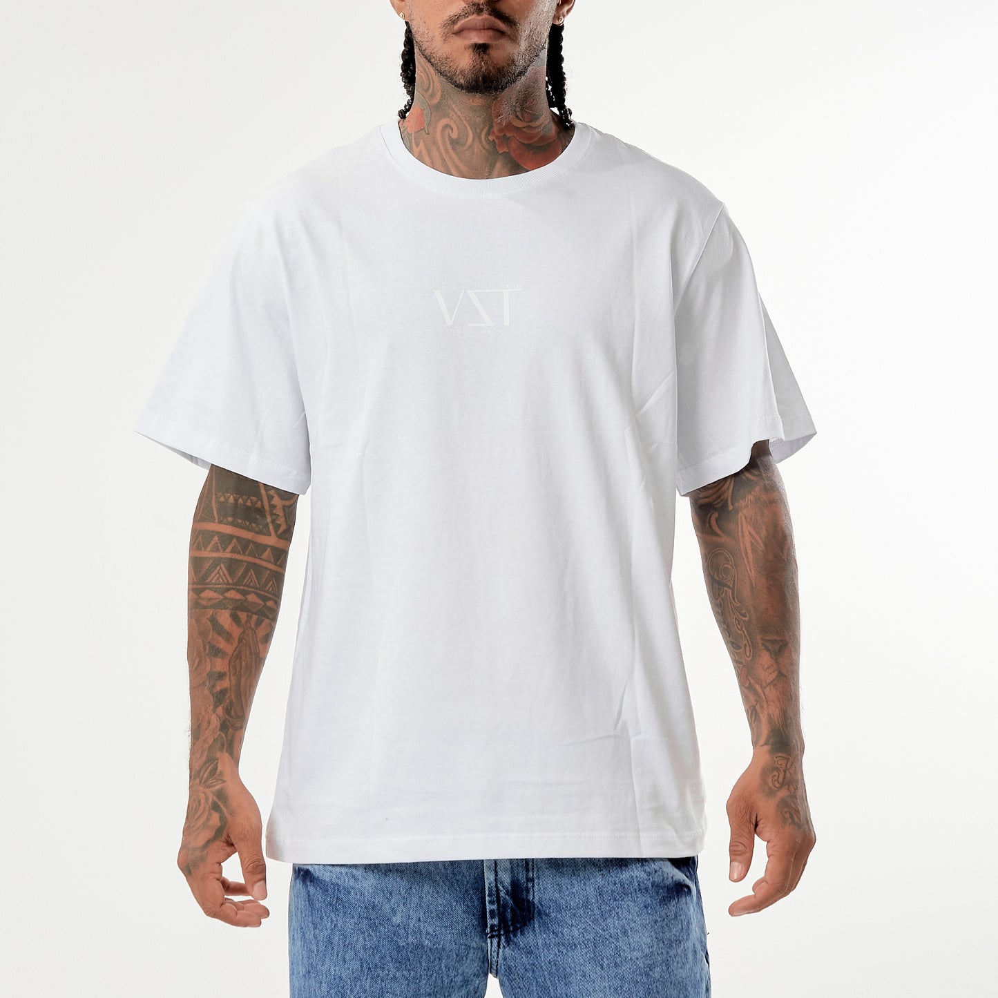 Camiseta Verzatile Estampada (Gráfico Doble) Optimistic