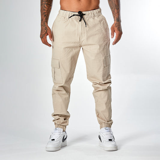 Pantalón cargo tela