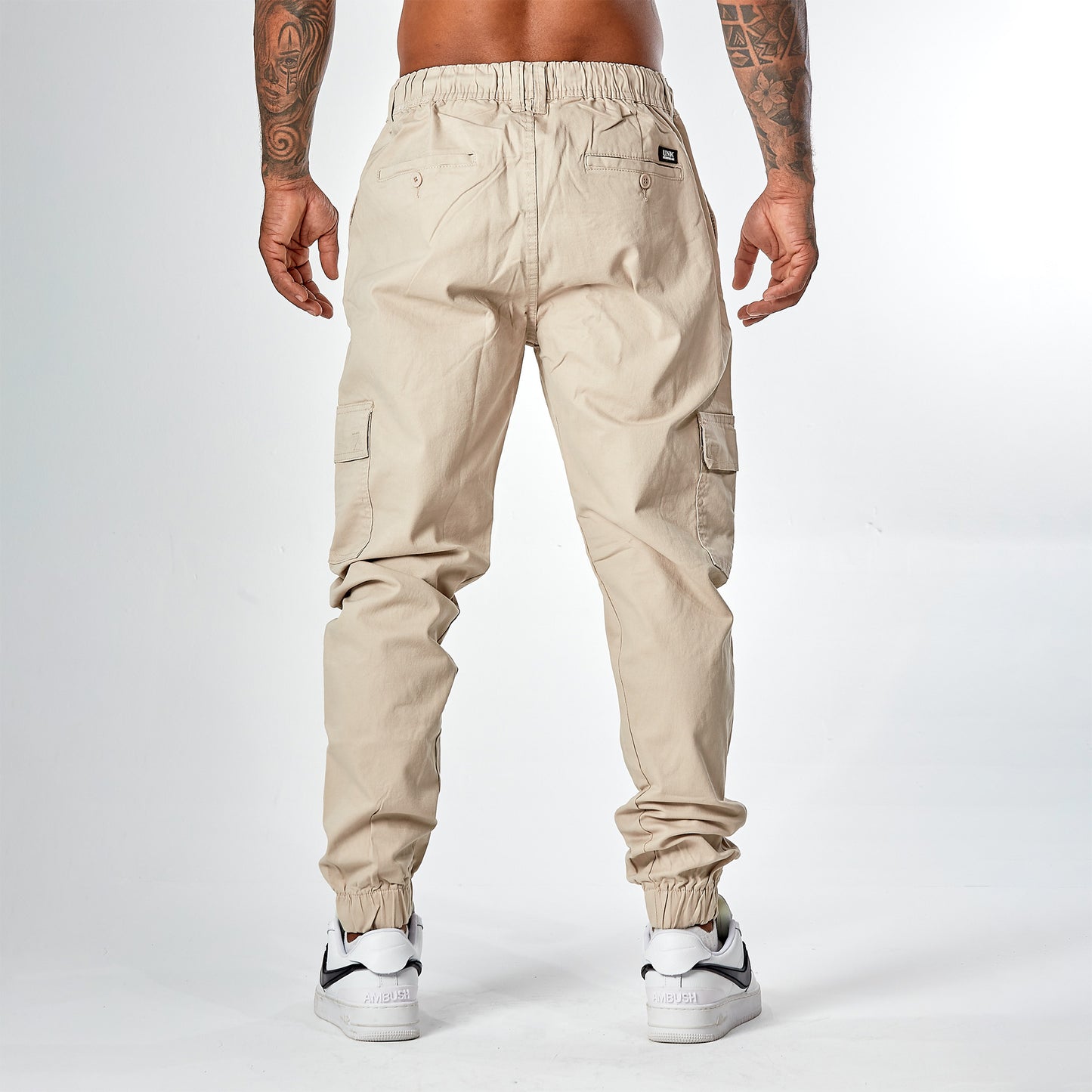 Pantalón cargo tela