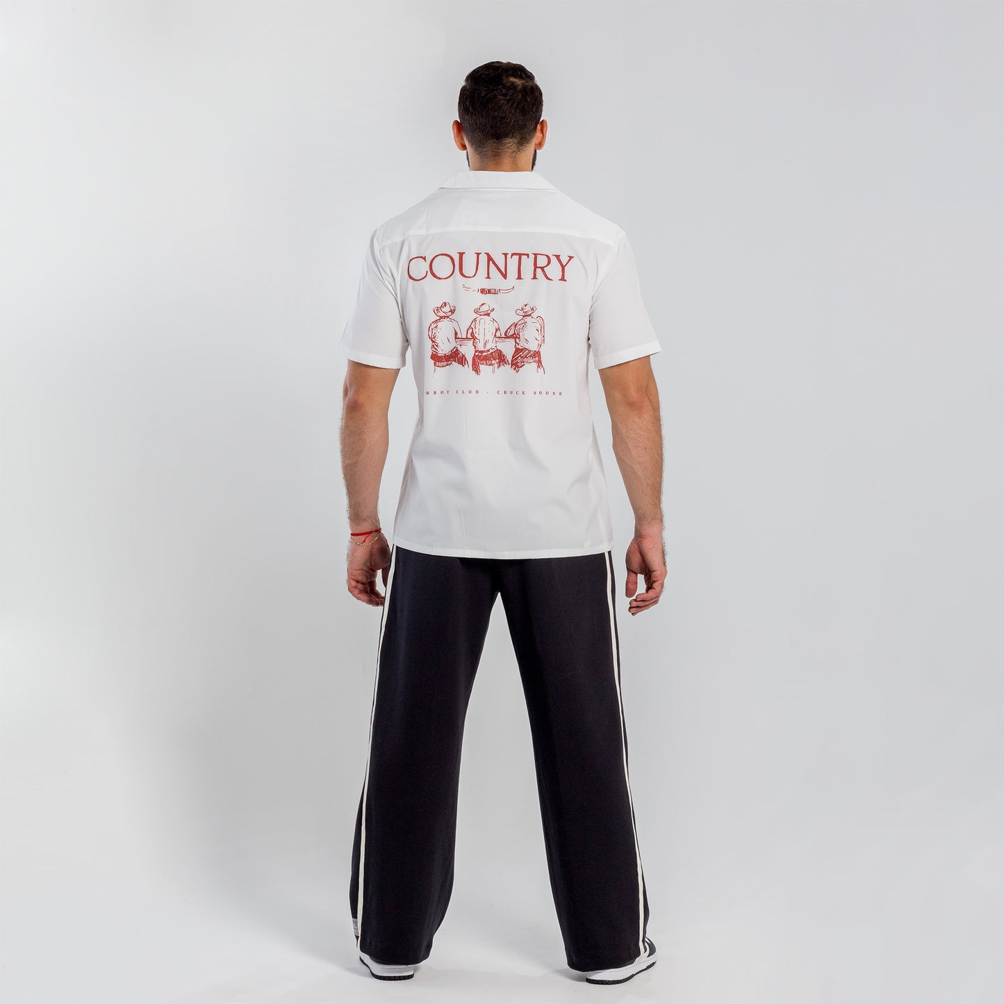 camiseta country blanca