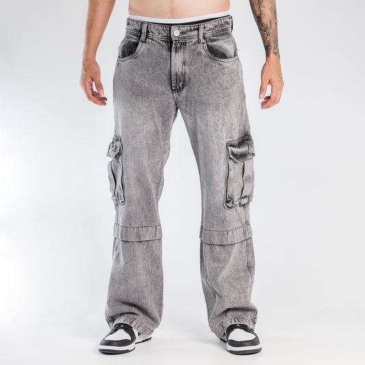Jean cargo humo